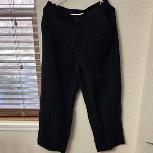 a new day Women's Black Wide Leg Pants